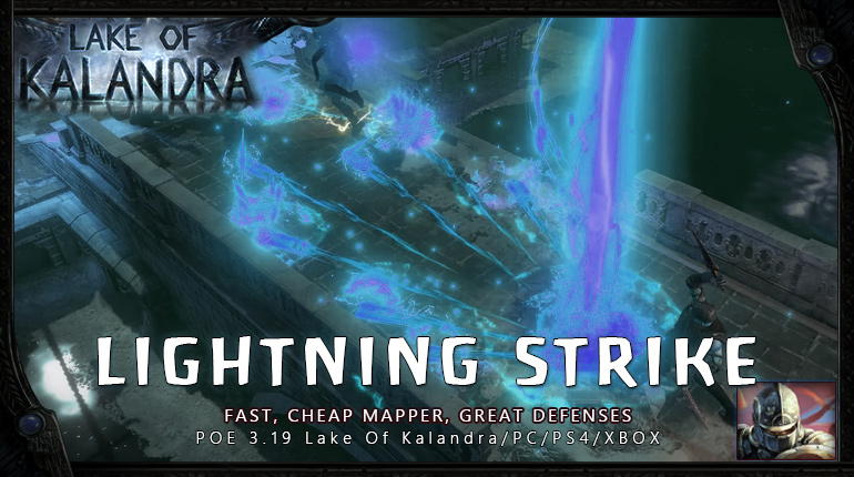 okaymmo:[Lake Of Kalandra] PoE 3.19 Duelist Lightning Strike Champion Starter Build